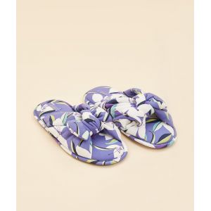 Image de ETAM Chaussons tongs avec noeud - Elie - 36/37 - Violet - Femme - Taille 36/37