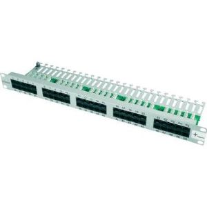 Telegärtner J02024L0002 - Panneau de brassage réseau 19'' ISDN 50 ports non blindé