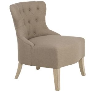 Zenna Fauteuil capitonné Briston