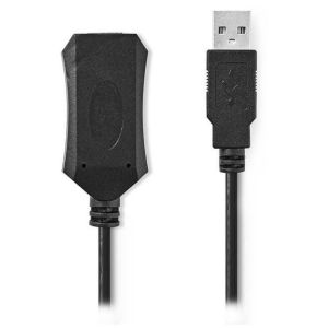 Nedis Rallonge USB 2.0 Active - 5 m&egrave;tres