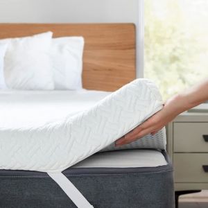 Surmatelas en mousse à mémoire de forme | 140x190 CM | Hauteur 4CM | Améliorez votre sommeil et reposez vous | Surmatelas 140 x 190