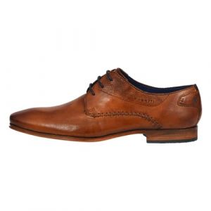 Bugatti Morino, Derbys Homme, Marron Cognac 6300, 48 EU