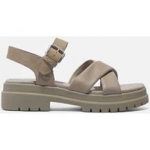 Timberland Sandales London Vibe Cross Strap beige femme - 37