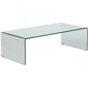 Atmosphera Créateur D'intérieur - Table basse rectangulaire en verre lenia