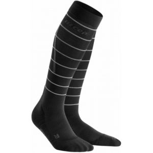 CEP Office Solutions Women's Reflective Socks - Chaussettes de compression taille II, noir