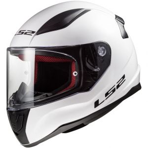 Ls2 Casque Moto Intégral Rapid II Solid Blanc, S