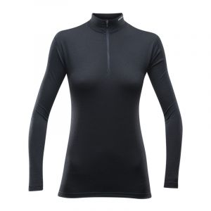 Devold Breeze Merino 150 Zip Neck - Sous-vtement mrinos femme Black M