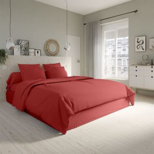 Dodo Housse de couette Coton Rouge 220x240 cm