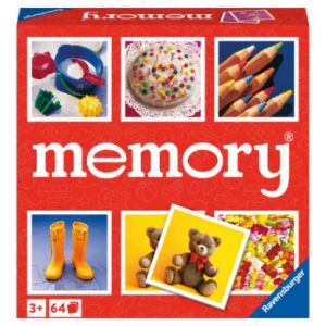 Ravensburger 20880-Junior Memory, Le Classique Toute la Famille, Jeu de mémoire pour 2 à 8 Joueurs à partir de 3 Ans, 20880, Multicolore