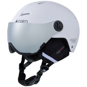 Cairn Android Visor J Mat - Blanc / Noir - taille 51/53 2024