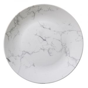Lot de 6 iettes Plates "Geom" 26cm Blanc Prix