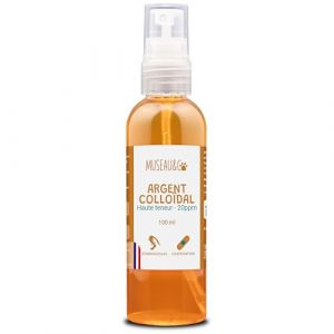 Museau & Co - Argent colloïdal - Soutien immunitaire chiens et chats 20ppm