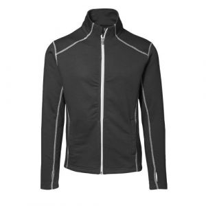 Id Veste de sport (coupe ajustée) - Homme (3XL) (Noir) - UT 237