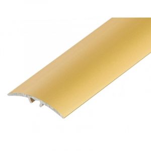 Cezar Barre de seuil en aluminium 37 X 1860 mm Doré