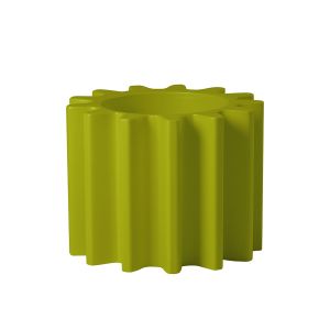 Image de Slide Pot de fleurs Gear vert en matière plastique