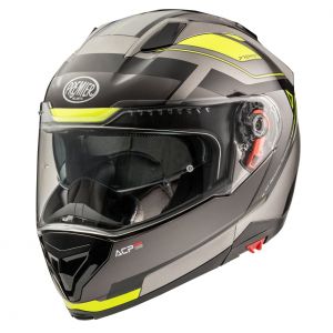 Premier Casque Delta AS Y 17 Noir Gris Jaune - Taille XS