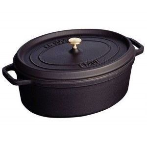 Image de Staub 1102325 - Cocotte ovale en fonte (23 cm)