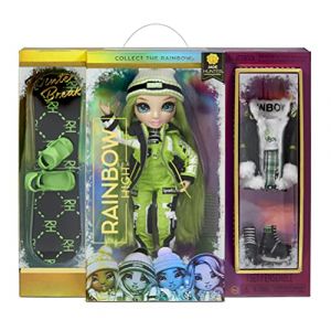 Mga entertainment Rainbow High Winter Break Poupée Mannequin 28m - Jade Hunter - Verte