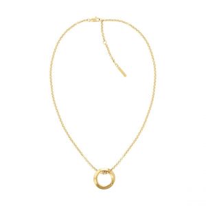Collier Femme Calvin Klein Twisted Ring - 35000307 Acier Doré