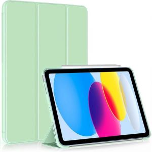 Coque Pour Ipad 11" (A16) / Ipad 10,9" 10e Génération - Protection Antichoc Avec Support - Vert - E.F.Connection