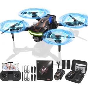 Apritsce Drone Avec Camera Hd 6k Pour Enfants, Mini Drone Enfants Avec Flips 3d, Drones Pliables Pour Enfants Avec Prise De Vue Inte-Apritsce