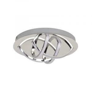 Corep Plafonnier led Dorian Chrome Métal 654232