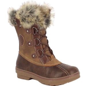 Image de Kimberfeel Camille - Bottes de neige femme Marron 37