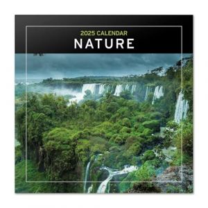 Grupo erik Calendrier Mural 2025 Nature | Calendrier Mensuel 30x60cm - De Janvier 2025 à Décembre 2025