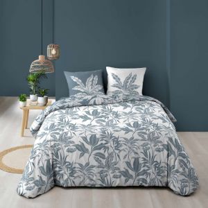 Parure de couette 100% coton 57 fils imprimée 240x220 2 taies