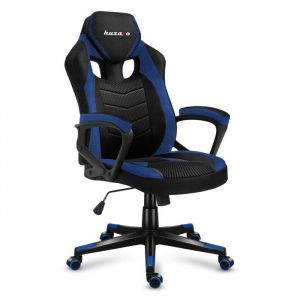 Image de Chaise gaming Huzaro FORCE 2.5 rembourr&eacute;e noir bleu 140 kg ergonomique