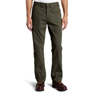 Image de Carhartt Salopette pantalon coupe décontractée en sergé délavé, pour hommes, W32/L32, Café noir, 1