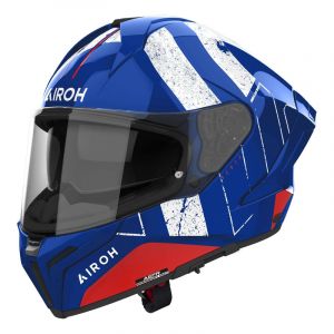 Airoh Casque Intégral Matryx Scope bleu/rouge- S