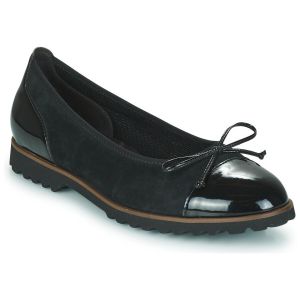 Gabor Ballerines marine en cuir femme