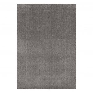 Image de Tapis int&eacute;rieur velours fris&eacute; gris, 160 x 230cm