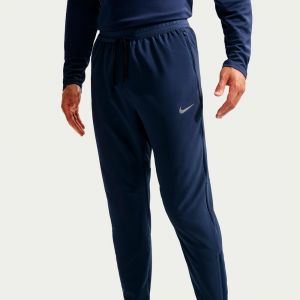 Nike Stride Pant Collant de running Hommes-bleu fonc&eacute;, argent, Taille S