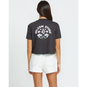 Volcom Pocket Dial Vintage Black - T-Shirt - noir - L - 100% coton biologique,Jersey