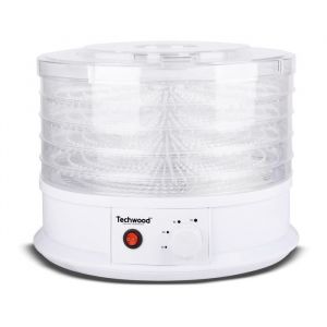 Techwood TDH-511 - Déshydrateur d'aliments 5 plateaux
