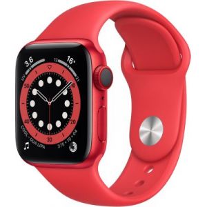 Apple Watch 40MM Alu Rouge/Rouge Series 6 Cellular - Montre connectée
