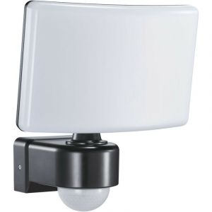 Arum Lighting Projecteur LED Solaire VEGA Blanc Naturel Ext&eacute;rieur Jardin Terrasse s&eacute;curit&eacute; IP65 Equi 150 Watts 2200 Lumens