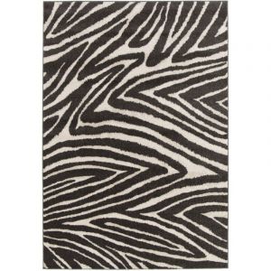 DRAWER Tapis graphique à motif zébré - 200x290cm - Zebra