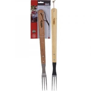 Fourchette à barbecue en acier inoxydable 46x7cm