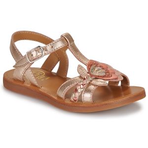 Pom d'Api Sandales enfant PLAGETTE ALTO Rose - Taille 24,25,26,27