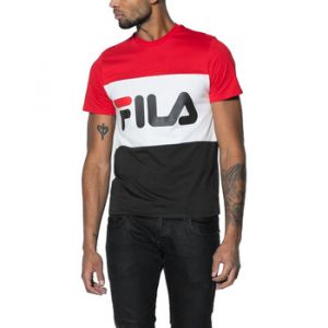 Image de FILA T-shirt - T-shirt nero/rosso 681244-A089 multicolor - Taille EU XL,EU XS