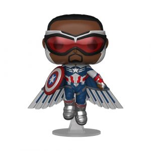 Funko Figurine Pop - Falcon Et Le Soldat De L'hiver N°817 - Captain America Vole (51649)