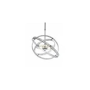 Image de Suspension Eternity en chrome et cristal 20 W