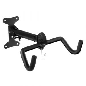 Maclean Support mural pour vélo, horizontal, acier, charge max. 30kg, MC-484