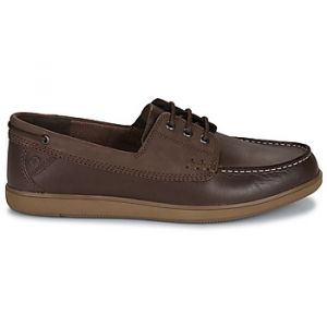 Clarks Homme Bratton Boat Chaussures Bateau, Dark Brown, 41 EU