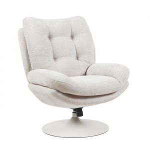 Amadeus Fauteuil beige en polyester