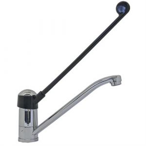 M&eacute;langeur Monotrou Et &agrave; Levier Unique Avec Bec Pivotant, Raccord 1/2" Mastro GDZ0005/G