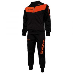 Image de Givova Surv&ecirc;tement Visa Fluo 3XL Black / Fluor Orange